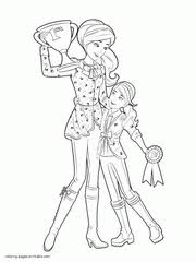 See more ideas about barbie coloring pages, barbie coloring, coloring pages. Barbie Coloring Pages 300 Free Sheets For Girls