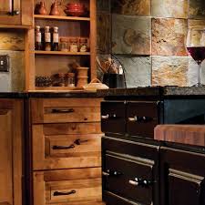 Birch Praline Cherry Vintage Onyx Home Decor Kitchen Kraftmaid Kitchen Cabinets Kraftmaid Kitchens