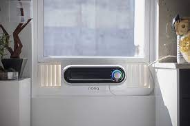 Auch zum festklemmen zwischen rollladen und fensterbrett. Fenster Klimaanlage Noria Mit App Anbindung Und Kompaktem Design