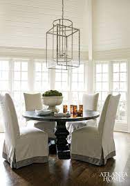 How to reupholster your dining seats. New Parsons Chairs For The Dining Room Getting The Vibe The Inspired Room