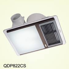 Qdp822cs China Bathroom Heater Fan Light Quiet Exhaust Fan Manufacturer Supplier