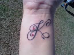 As A Tattoo On Some Man S Wrist K Tattoo Tattoos Tattoo Lettering