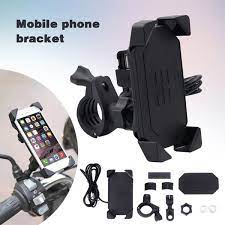 Bicycle Motorcycle Bike Handlebar Mount Holder With Usb Charger For Cell Phone Wish Indian Motorcycle Motorcycle Bike Phone