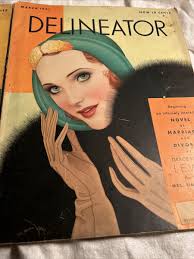 2 The DELINEATOR Magazine February & March 1931 Fashion & Art Deco