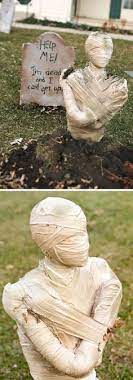 This durable fabric ghost makes a great addition to your outdoor space during the weeks leading up to halloween. 30 Best Halloween Mummy Prop Ideas Halloween Mummy Halloween Mummy Prop Egyptian Halloween