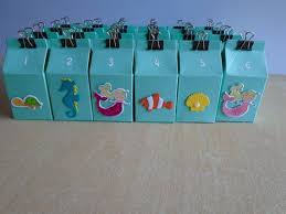 Adventskalender Meerjungfrau Nixe Arielle Weihnachtskalender Milchbox Schachteln Kinder Madchen Zum Befullen Christmas Calendar Milk Box Mermaid In Love