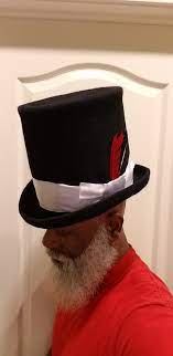 Olds Cool Rasta Style The Black Hatter Rockers Uptown Top Hat Need I Say More Respect Rockers Rasta Hats For Men Style