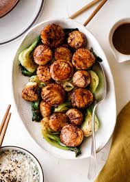 1/4 cup miso & easy (or 2 tablespoons miso paste + 2 tablespoons water). Miso Butter Scallops With Bok Choy Eat Cho Food