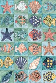 Pin On Fish Tiles