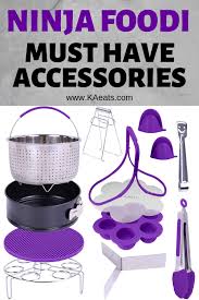 Ninja Foodi Must Have Accessories Ninja Ninjafoodi Ninjafoodiaccessories Kitchen Kitch In 2020 Ninja Kitchen Ninja Recipes Ninja Cooking System