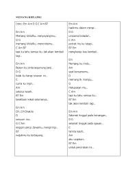 C potrait mu ku t am atapi. Kord Gitar