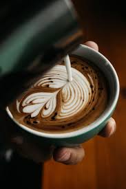 Art In A Cup Kosu Small Coffee Shop Medan Indonesia Latte Coffee Art Sweet Coffee