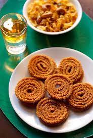 Chakli Recipe With Step By Step Photos Chakli Is A Deep Fried Snack Made From Rice Flour Gram Flour Wh Diwali Sweets Recipe Indian Snack Recipes Diwali Food