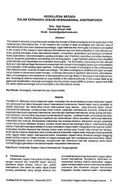 Contoh bela negara di lingkungan keluarga. Pdf Kedaulatan Negara Dalam Kerangka Hukum Internasional Kontemporer