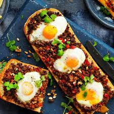 Turkish Bread With Spicy Lamb And Eggs Lamb Mince Recipes Recipes Lamb Recipes