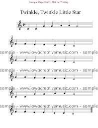 Twinkle Twinkle Little Star Free Trumpet Sheet Music In