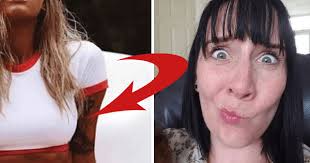 Mamman återskapar bikiniföretagets vågade bild