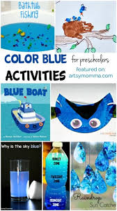 Color Blue Learning Activities And Craft Ideas Color Activities For Toddlers Color Activities Preschool Color Activities