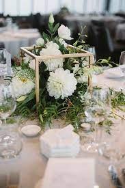 Wedding flowers and custom linens by my flower affair. Centerpieces In Different Shapes Triangle Square Octagon Diamond Flower Centerpieces Wedding Wedding Floral Centerpieces Wedding Table Centerpieces