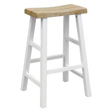 Not available for pickup add to cart. Lcl 24 Saddle Bar Counter Stool Chair Natural White 1pc Lazada
