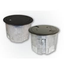 Multi Service Round Recessed Floor Box Crfb Floor Boxes Flooring Floor Outlets
