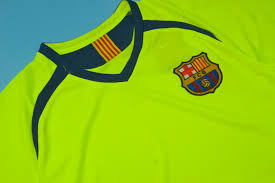 Nike fc barcelona official 2017 2018 away soccer jersey. Barcelona 2005 06 Long Sleeve Away Jersey Free Shipping