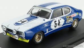 29.04.1972 london, wembley stadium, 96.800 referee: Trofeu Trrfr28 Scale 1 43 Ford England Capri 2600 Rs 2 9l V6 Team Ford Motorenwerke Deutschland Night Version N 54 10th Winner Gr 2 24h Le Mans 1972 G Birrel C Bourgoignie Blue White
