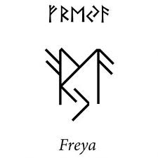 Along with her twin brother freyr, her father njörðr, and her mother, she is a member of the vanir. Freya Freya Freya Norse Runes Norse Tattoo Viking Rune Tattoo