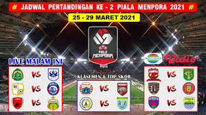 Nonton online tv streaming indosiar, piala menpora 2021, lida zozi, & jadwal live streaming di vidio. Jadwal Piala Menpora Hari Ini Pekan 2 Live Indosiar Madura United Vs Persebaya Persita Vs Persib Youtube