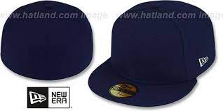New Era 59fifty Blank Dark Navy Fitted Hat Fitted Hats Red Fitted Hat New Era