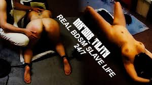 Real BDSM slave Girl Tortured by her Master with HOT WAX, Extreme  Treatement and Spank. MKsubtility