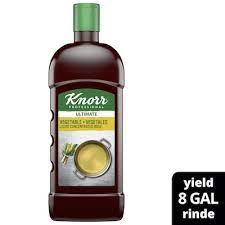 No artificial colours, flavours or preservatives; Knorr Professional Liquid Concentrated Base Vegetable 4 X 32 Oz Unilever Food Solutions Us