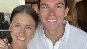 Brownlow medallist Patrick Cripps of Carlton has tied the knot with Monique  Fontana