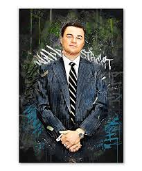 Des détournements de fonds auraient contribué au financement du loup de wall street. Tableau Leonardo Dicaprio Le Loup De Wall Street Pop Art Tableau Deco