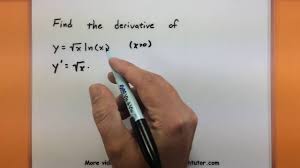 Calculus Finding The Derivative With Ln X Youtube