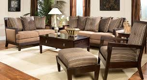 A set of furniture and decor for decorating the living room in a modern style. Living Room With Wooden Furniture Whaciendobuenasmigas