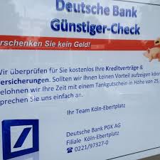 The code is used to identify an individual branch of a financial organization in germany. Deutsche Bank Jetzt Geschlossen Agnesviertel 1 Tipp Von 45 Besucher