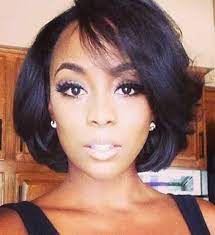 As you can see, most of them are based on simple buns, twists, updos, and curls. Curly Bob Haircut Neck Length Short Bob Black Hair Novocom Top