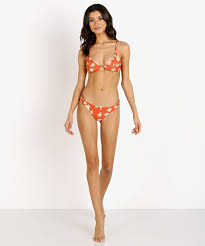 Rove Swimwear Malibu Bottom May Floral Red