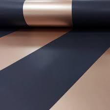 Holden Shimmering Stripe Pattern Wallpaper Metallic Striped Motif 50071 Exclusive Black Rose Gol Metallic Wallpaper Gold Striped Wallpaper Gold Striped Walls