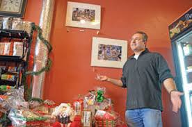 Worth a second glance: 3 Bees coffee displays art, Gerry Gropp photographs 