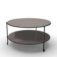 The airy design makes the table easy to lift and move, e.g. Ikea Strind Coffee Table 3d Ma
