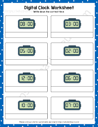 grade 2 telling time worksheets digital clock your home teacher