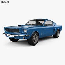 Honda f1 ra272e 1965 us gp race car Ford Mustang Fastback 1965 3d Model Vehicles On Hum3d