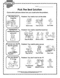 Second Step Kindergarten 24 Lesson Worksheets Second Step Curriculum Teaching Social Skills Kindergarten Worksheets