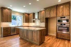 Rustic Alder Cabinets Elegant Kitchen Knotty White Oak Floors Ideas From Of Kitchen Design Wood Floor Kitchen Alder Kitchen Cabinets