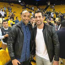 825 Likes 18 Comments Aaron Rodgers Aaronrodgers12 On Instagram Great To Meet On Of My All Time Favorite Players Thierry Henry Legend Nbafinals2017