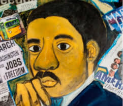 Local artist Penny Hackett paints her life story