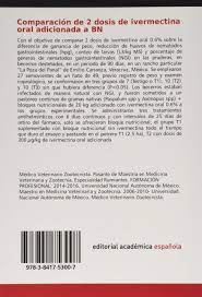 Esperamos que el vídeo consejo sea de gran ayuda para ti. Comparacion De 2 Dosis De Ivermectina Oral Adicionada A Bn Comparacion De 2 Dosis De Ivermectina Oral Adicionada A Bloques Nutricionales Sobre La Reduccion De Huevos De Ngi Amazon De Lopez Toledo Juan
