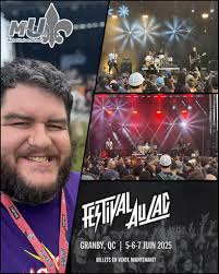 🚨 [En direct de la 3e édition de Festival Au Lac de Granby, 20h10] #2 🙌👇  💬 [ Marc-André Provost: Quoi de mieux pour continuer cette si merveilleuse  journée que le band